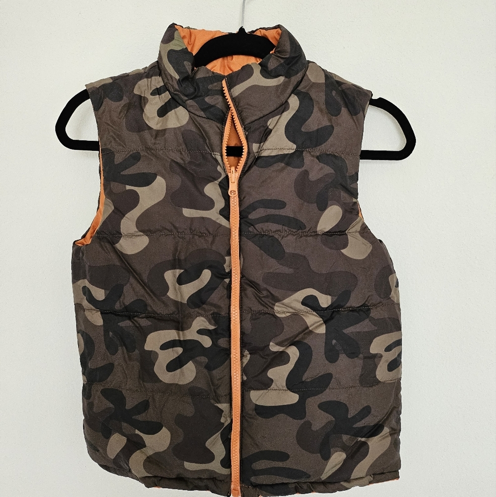Gymboree Puffer Vest Sz M 7/8